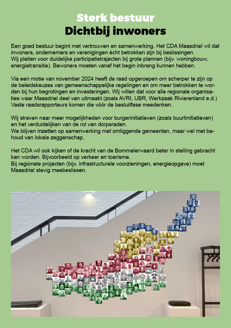 CDA Programma 2026-20304