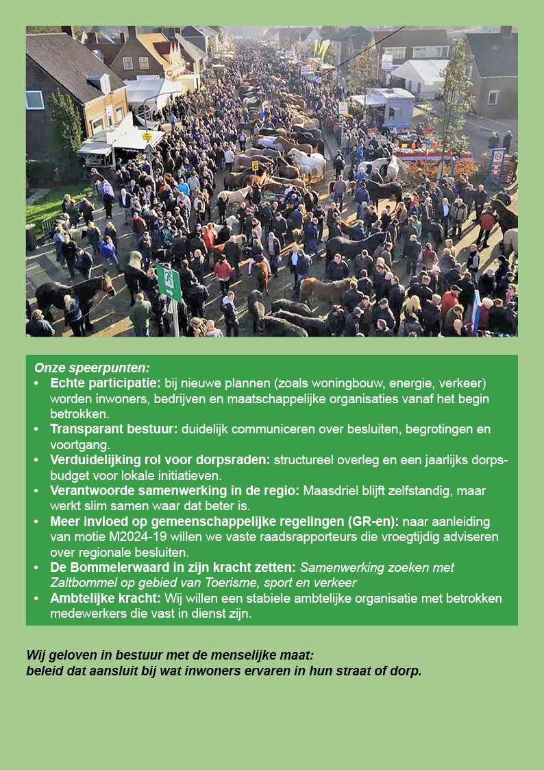 CDA Programma 2026-20305