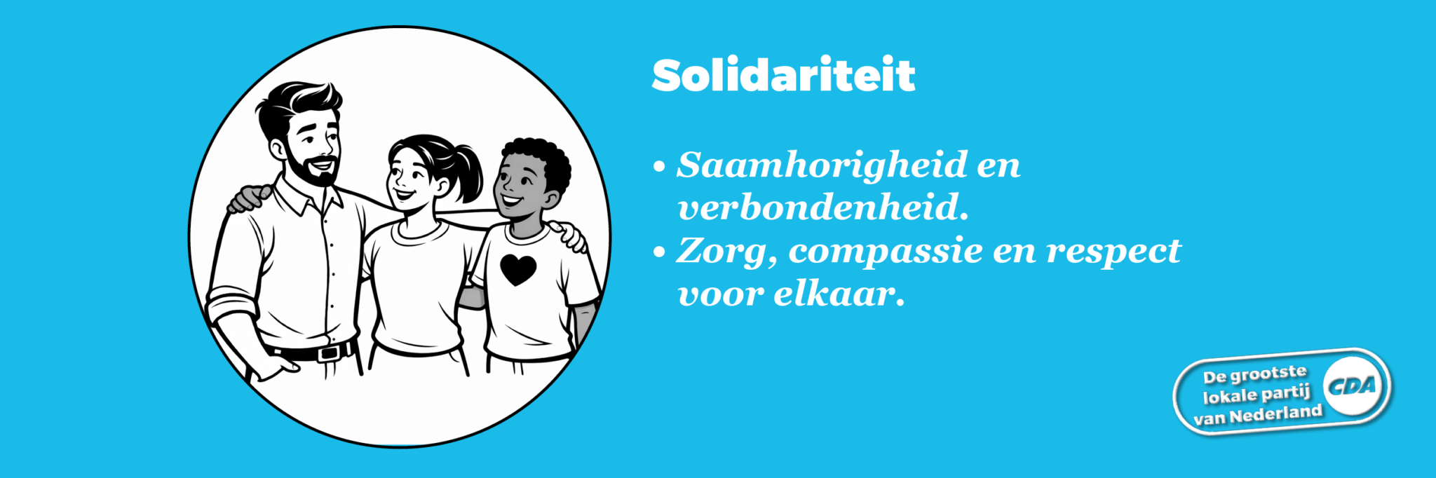 CDA Kernwaarden los3